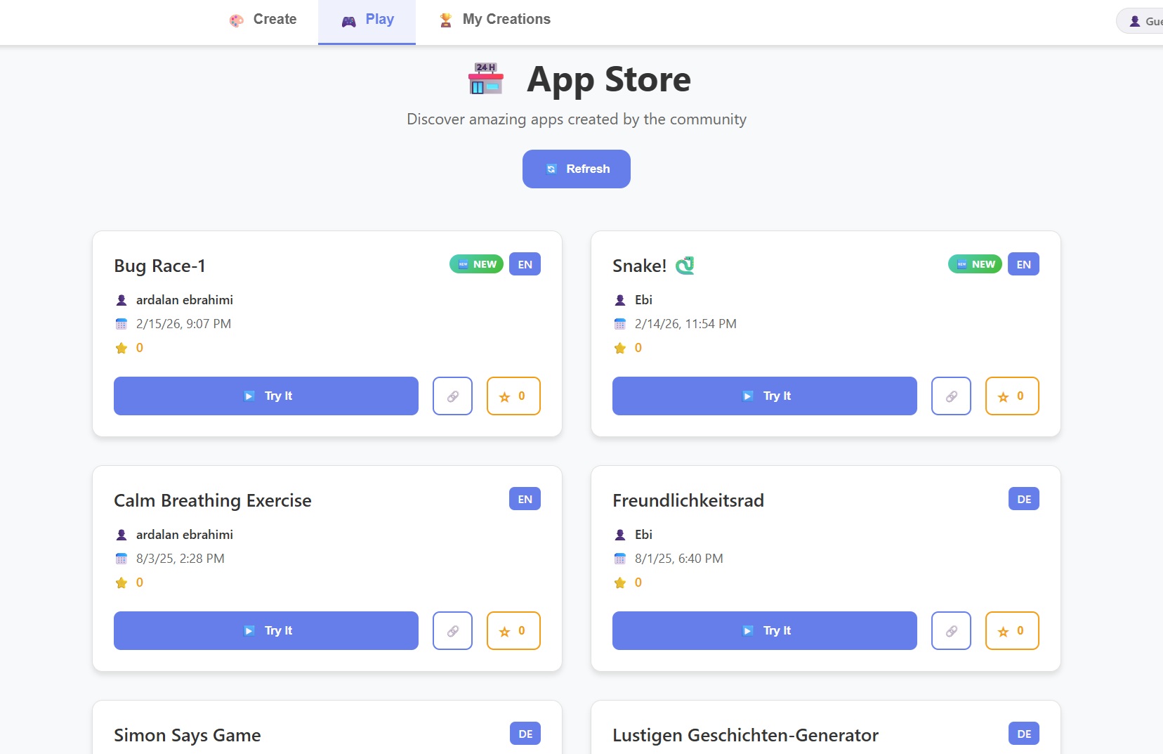 MiniCoder screenshot