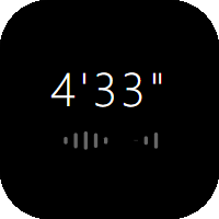 4'33" logo